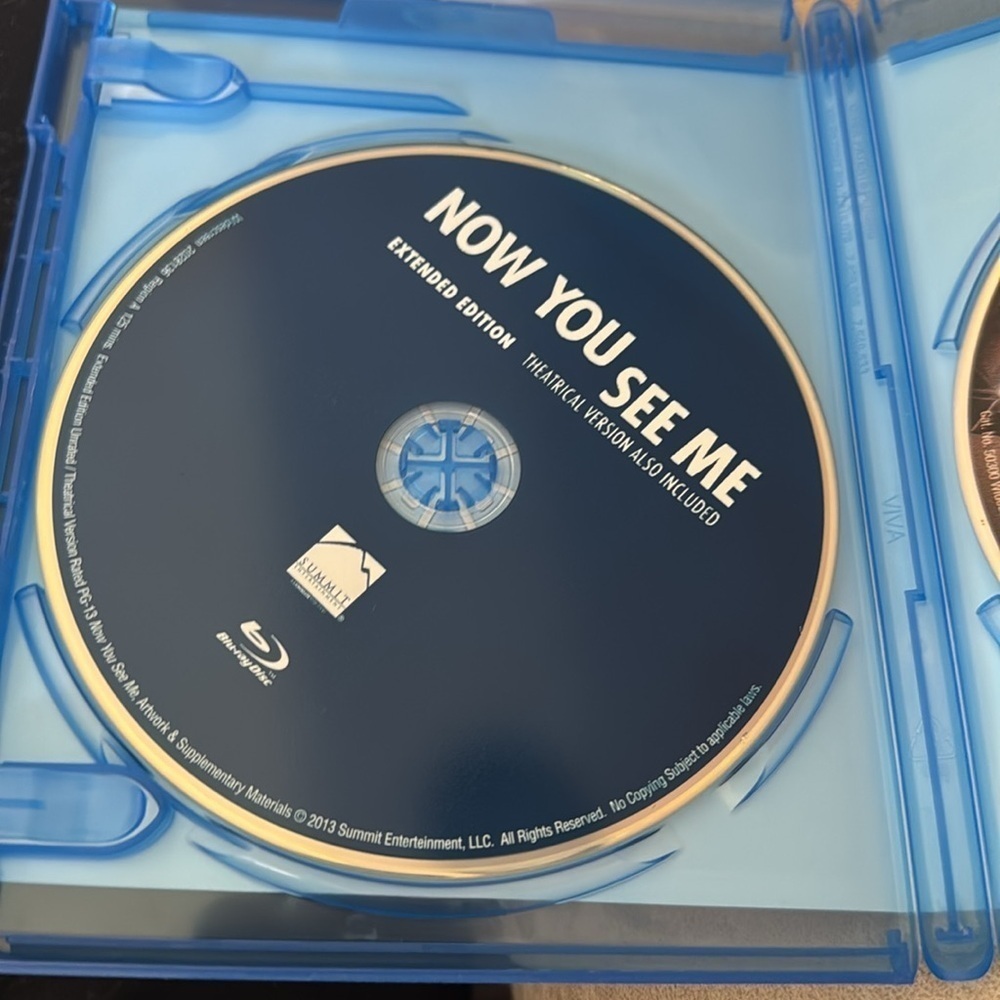 SOLD do not buyNow You See Me 1 & 2 Blu-Ray - No Digital EUC Must Watch Movie - Picture 2 of 4